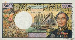 5000 Francs Spécimen NOUVELLE CALÉDONIE Nouméa 1971 P.65as XF+