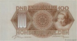 100 Gulden NETHERLANDS  1947 P.082 AU-