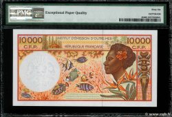 10000 Francs FRENCH PACIFIC TERRITORIES  2010 P.04h UNC
