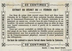 0,50 Franc SENEGAL  1917 P.01b fST