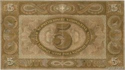 5 Francs SWITZERLAND  1913 P.11a VF-