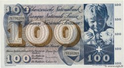 100 Francs Numéro radar SWITZERLAND  1971 P.49m UNC-