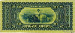 10 Pesos Non émis URUGUAY  1887 PS.212r UNC