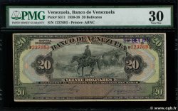20 Bolivares VENEZUELA  1938 PS.311a BB