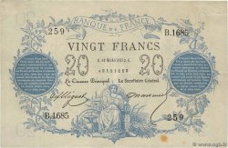 20 Francs type 1871 FRANCE  1873 F.A46.04 TTB