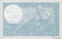 10 Francs MINERVE modifié FRANKREICH  1942 F.07.31 VZ