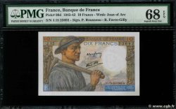 10 Francs MINEUR FRANCE  1942 F.08.04