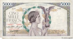 5000 Francs VICTOIRE FRANCIA  1935 F.44.03 BC