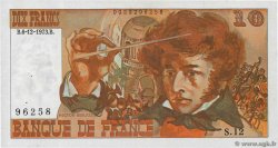 10 Francs BERLIOZ sans signatures Fauté FRANCIA  1978 F.63bis.01 EBC+