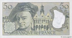 50 Francs QUENTIN DE LA TOUR Petit numéro FRANCE  1992 F.67.18 SPL