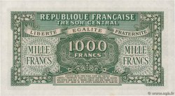 1000 Francs MARIANNE THOMAS DE LA RUE FRANCIA  1945 VF.13.01 q.AU
