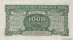 1000 Francs MARIANNE THOMAS DE LA RUE FRANKREICH  1945 VF.13.02 fST+