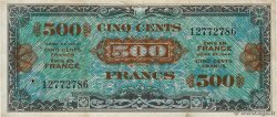 500 Francs DRAPEAU FRANCIA  1944 VF.21.01 q.BB