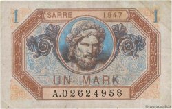 1 Mark SARRE FRANCIA  1947 VF.44.01 BB