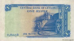 1 Rupee CEYLON  1954 P.049b BB