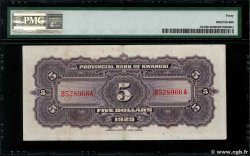 5 Dollars CHINA  1929 PS.2340r MBC+