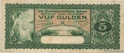 5 Gulden CURACAO  1939 P.22 F-