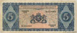 5 Gulden CURAçAO  1939 P.22 fS