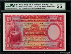 100 Dollars HONG KONG  1948 P.176e SUP+