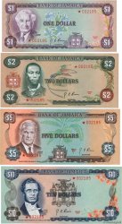 1 au 10 Dollars Lot JAMAIKA  1976 P.CS01a ST