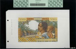 5000 Francs Épreuve MADAGASCAR  1950 P.049p NEUF