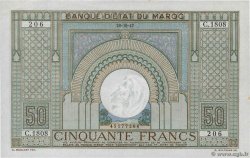 50 Francs MARUECOS  1947 P.21 EBC