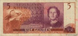 5 Gulden NETHERLANDS NEW GUINEA  1954 P.13a F