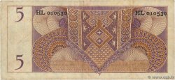 5 Gulden NETHERLANDS NEW GUINEA  1954 P.13a F