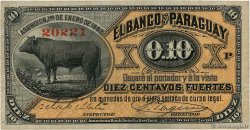 10 Centavos PARAGUAY  1882 PS.122a TTB