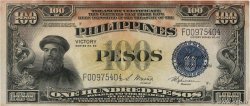 100 Pesos FILIPINAS  1944 P.100b BC+