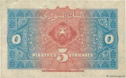 5 Piastres SYRIEN  1919 P.001b SS