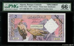 5 Dinars Spécimen ALGÉRIE  1964 P.122s NEUF