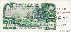 50 Dinars Spécimen ALGERIA  1977 P.130s