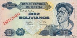 10 Bolivianos Spécimen BOLIVIE  1987 P.204s SPL