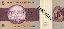 5 Cruzeiros Spécimen BRAZIL  1970 P.192s1 UNC-