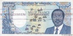 1000 Francs Épreuve CAMEROUN  1985 P.25e NEUF