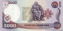 5000 Pesos Oro Spécimen COLOMBIA  1987 P.435s q.FDC