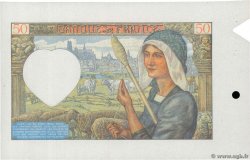 50 Francs JACQUES CŒUR Épreuve FRANCIA  1940 F.19.00Ec FDC