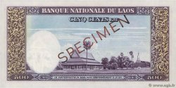 500 Kip Spécimen LAOS  1957 P.07s1 q.FDC