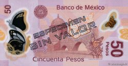 50 Pesos Spécimen MEXIQUE  2012 P.123Ass NEUF