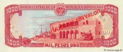 1000 Pesos Oro Spécimen RÉPUBLIQUE DOMINICAINE  1988 P.130s1 FDC