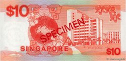 10 Dollars Spécimen SINGAPOUR  1988 P.20s NEUF
