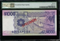 1000 Dollars Spécimen SINGAPOUR  1984 P.25bs NEUF