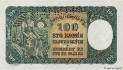 100 Korun Spécimen CZECHOSLOVAKIA  1945 P.051s UNC-