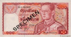 100 Baht Spécimen THAÏLANDE  1978 P.089s SUP+