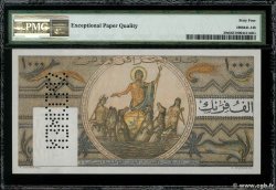 1000 Francs Spécimen TUNISIE  1950 P.29s pr.NEUF