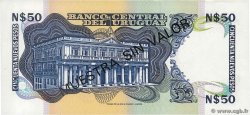 50 Nuevos Pesos Spécimen URUGUAY  1989 P.061As q.FDC