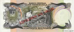 50 Bolivares Spécimen VENEZUELA  1981 P.058s SC+