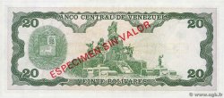 20 Bolivares Spécimen VENEZUELA  1984 P.064s FDC
