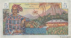 5 Francs Bougainville FRENCH EQUATORIAL AFRICA  1946 P.20B AU+